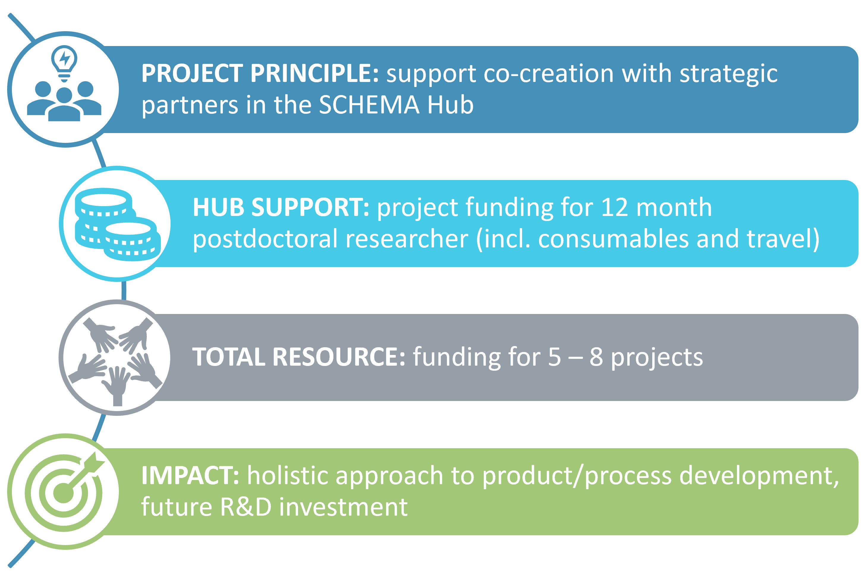 Summary of key points relating to the project call
